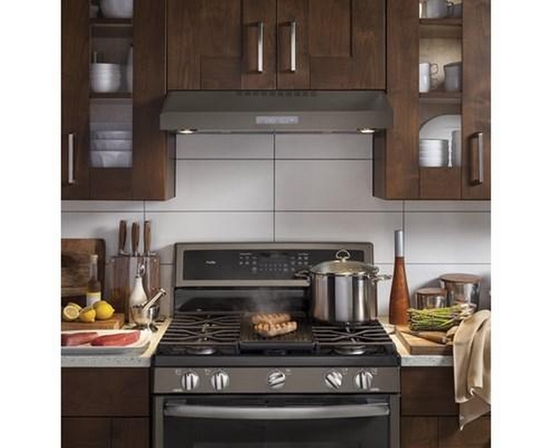 GE Profile 30-Inch Under Cabinet Range Hood With 4 Speeds - PVX7300EJESC