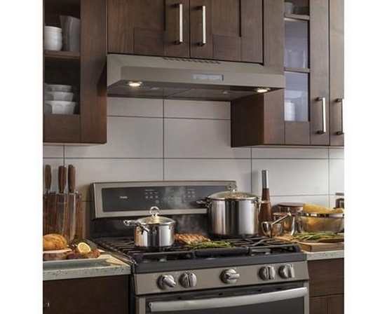 GE Profile 30-Inch Under Cabinet Range Hood With 4 Speeds - PVX7300EJESC