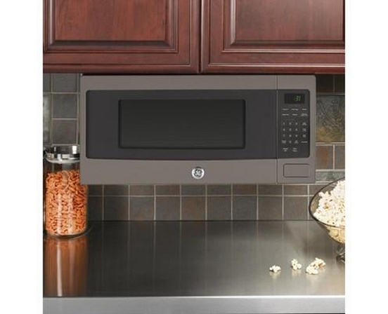 GE Profile 24-Inch, 1.1 Cu.Ft. Countertop Microwave Oven With 10 Power Levels - PEM10SLFC