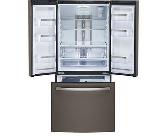 GE Profile 30-Inch, 20.8 Cu. Ft. French 3-Door Refrigerator - PNE21NMLKES