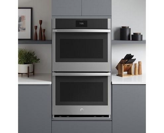 GE Profile 30-Inch, 10 Cu. Ft. Built-In Double Wall Oven With Convection - PTD7000SNSS