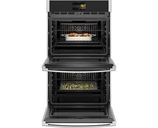 GE Profile 30-Inch, 10 Cu. Ft. Built-In Double Wall Oven With Convection - PTD7000SNSS