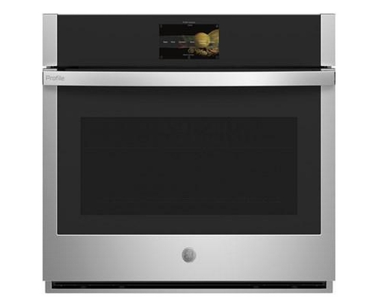 GE Profile 30-Inch, 5 Cu. Ft.  Built-In Single Wall Oven With Convection - PTS9000SNSS
