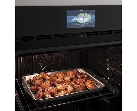 GE Profile 30-Inch, 5 Cu. Ft.  Built-In Single Wall Oven With Convection - PTS9000SNSS