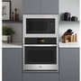 GE Profile 30-Inch, 5 Cu. Ft.  Built-In Single Wall Oven With Convection - PTS9000SNSS