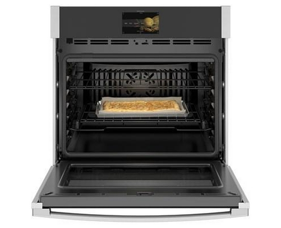 GE Profile 30-Inch, 5 Cu. Ft.  Built-In Single Wall Oven With Convection - PTS9000SNSS