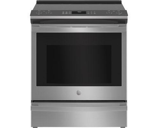 GE Profile 30-Inch Slide-In Electric Range With Air Fry Technology - PSS93YPFS