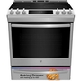 GE Profile 30-Inch Slide-In Electric Range With True European Convection Technology - PCS940YMFS