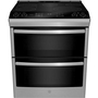 GE Profile 30-Inch Slide-In Electric Range With True European Convection Technology - PCS980YMFS