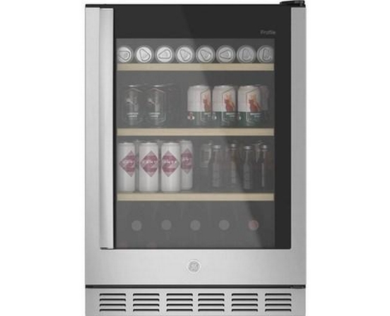 GE Profile 5.1 Cu.Ft. Freestanding Beverage Center With Digital Temperature Controls - PVS06BSPSS