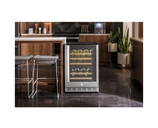 GE Profile 44-Bottle Wine Cooler With Dual Zone - PWS06DSPSS