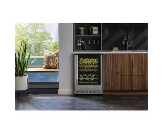 GE Profile 44-Bottle Wine Cooler With Dual Zone - PWS06DSPSS