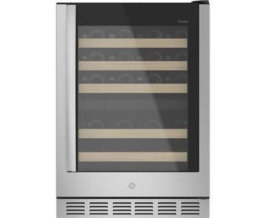 GE Profile 44-Bottle Wine Cooler With Dual Zone - PWS06DSPSS
