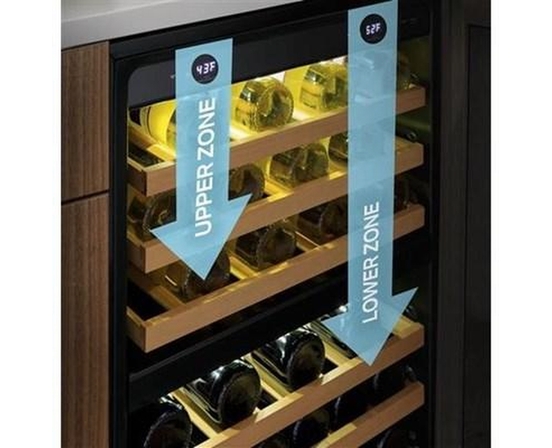 GE Profile 44-Bottle Wine Cooler With Dual Zone - PWS06DSPSS