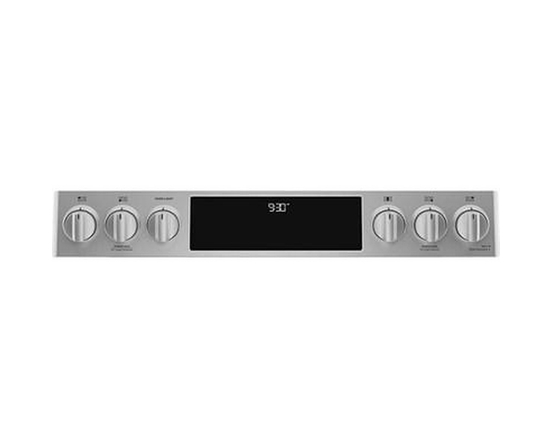 GE Profile 30-In Slide-In Dual Fuel Range With No Preheat Air Fry Technology - PC2S930YPFS