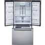 GE Profile 30-Inch, 20.8 Cu. Ft. French 3-Door Refrigerator With Internal Water Dispenser - PNE21NYRKFS