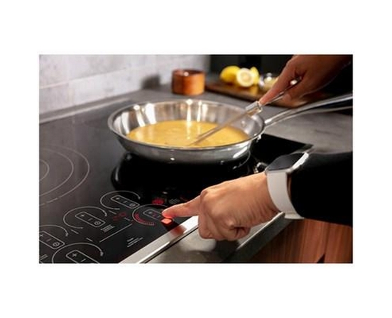 GE Profile 30-Inch Built-In Electric Cooktop With Wi-Fi - PEP7030DTBB