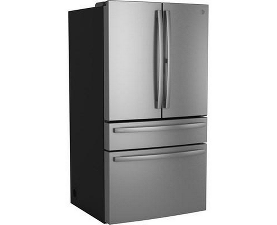 GE Profile 36-Inch, 28.7 Cu. Ft. French 4-Door Refrigerator With Dual-Dispense Autofill Pitcher - PGE29BYTFS