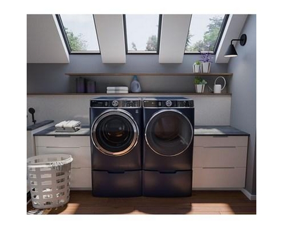 GE Profile 5.3 Cu. Ft. Front Loading Washer With Microban® Antimicrobial Technology - PFW870SPVRS