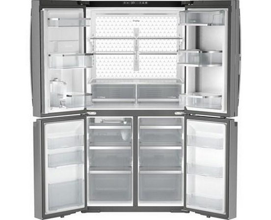 GE Profile 36-Inch, 28.4 Cu. Ft. French 4-Door Refrigerator With Built-In Wifi - PAD28BYTFS