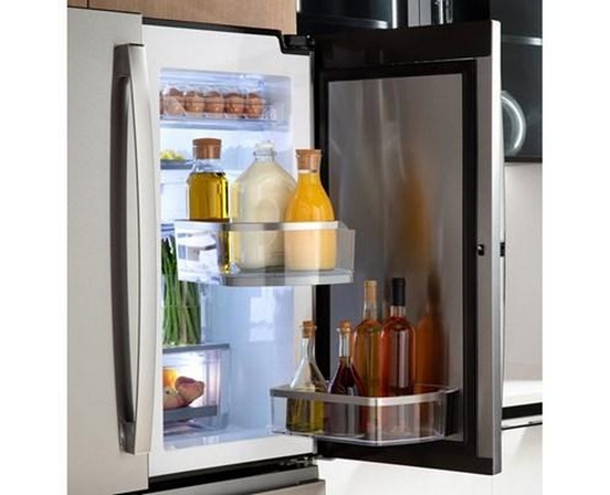 GE Profile 36-Inch, 28.4 Cu. Ft. French 4-Door Refrigerator With Built-In Wifi - PAD28BYTFS
