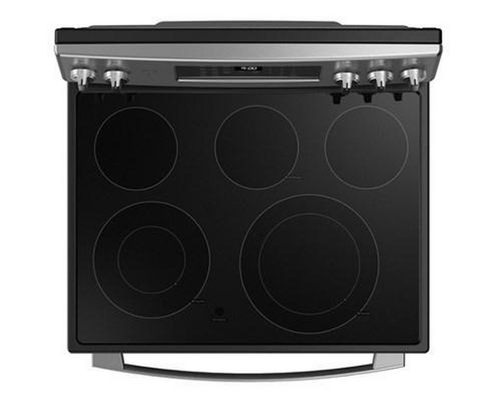 GE Profile 30-Inch Freestanding Electric Range With True Convection Technology - PCB900YVFS