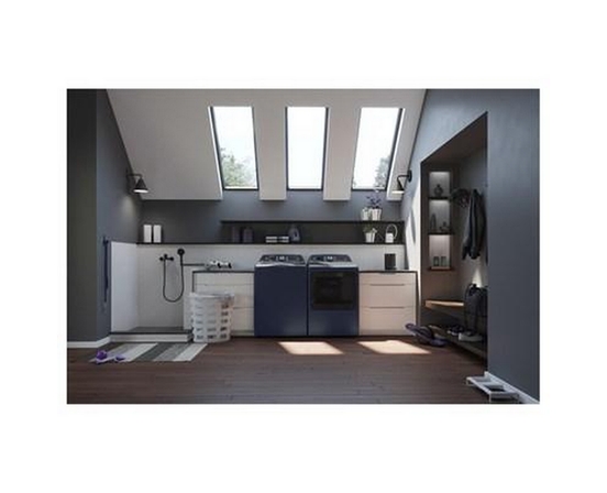 GE Profile 6.2 Cu. Ft. Top Loading Washer With Smarter Wash Technology And Adaptive Smartdispense - PTW800BPWRS