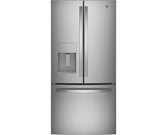 GE Profile 33-Inch, 23.8 Cu. Ft. French 3-Door Refrigerator - PFE24HYRCFS