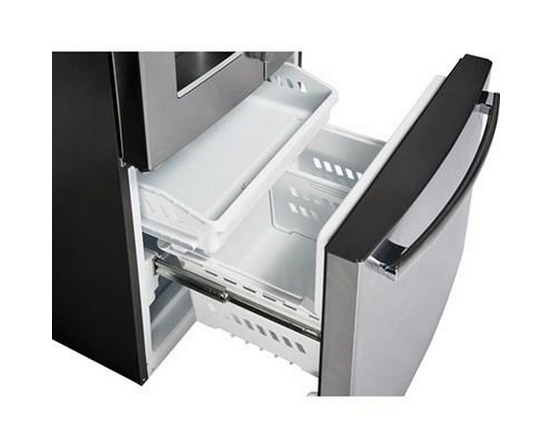 GE Profile 33-Inch, 23.8 Cu. Ft. French 3-Door Refrigerator - PFE24HYRCFS