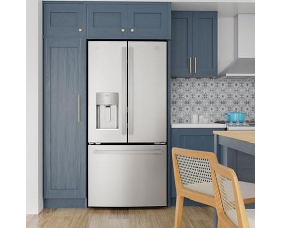 GE Profile 33-Inch, 23.8 Cu. Ft. French 3-Door Refrigerator - PFE24HYRCFS