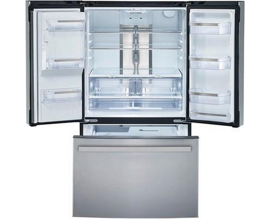GE Profile 33-Inch, 17.5 Cu.Ft. French-Door Refrigerator With Frostguard™ Technology - PYE18HYRCFS