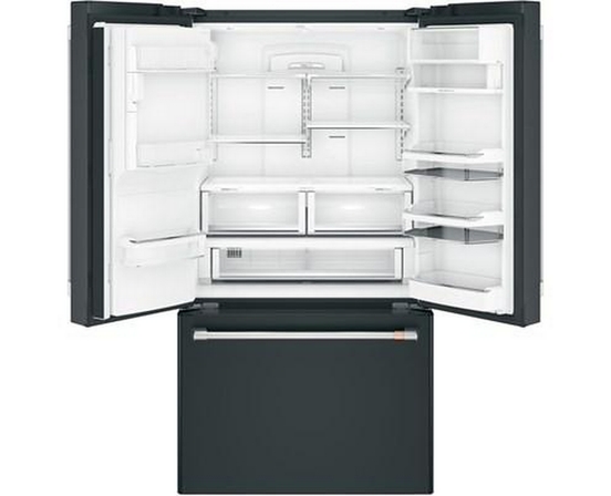 Café 36-Inch, 22.2 Cu.Ft. Counter-Depth French 3-Door Refrigerator With Hot Water Dispenser - CYE22TP3MD1