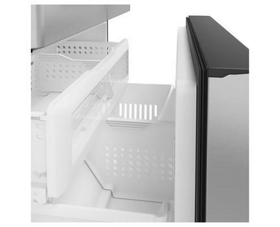 Café 36-Inch, 23.1 Cu.Ft. Counter-Depth French 3-Door Refrigerator With Wifi Connect - CWE23SP2MS1