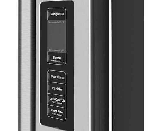 Café 36-Inch, 23.1 Cu.Ft. Counter-Depth French 3-Door Refrigerator With Wifi Connect - CWE23SP2MS1