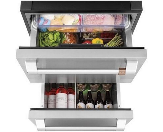 Café 24-Inch 5.7 Cu. Ft. Dual-Drawer Refrigerator - CDE06RP2NS1