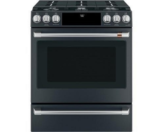 Café 30-Inch Slide-In Gas Range With Wifi Connect - CCGS700P3MD1