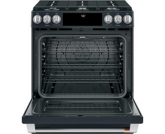 Café 30-Inch Slide-In Gas Range With Wifi Connect - CCGS700P3MD1