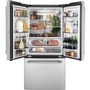 Café 33-Inch, 18.6 Cu. Ft. Counter-Depth French 3-Door Refrigerator - CWE19SP2NS1