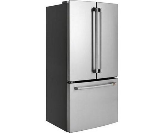 Café 33-Inch, 18.6 Cu. Ft. Counter-Depth French 3-Door Refrigerator - CWE19SP2NS1