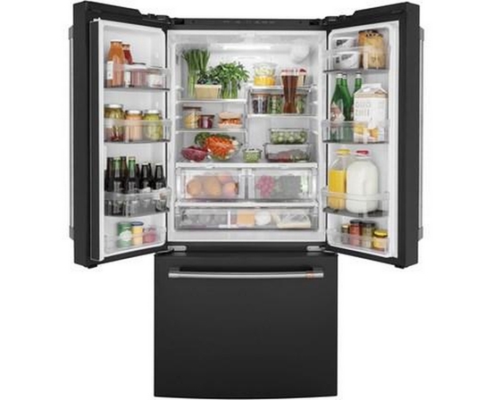 Café 33-Inch, 18.6 Cu. Ft. Counter-Depth French 3-Door Refrigerator - CWE19SP3ND1