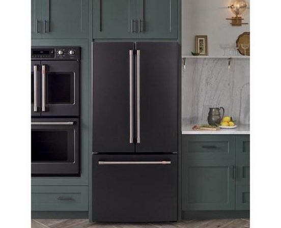 Café 33-Inch, 18.6 Cu. Ft. Counter-Depth French 3-Door Refrigerator - CWE19SP3ND1