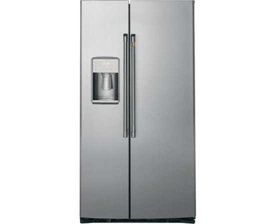Café 36-Inch, 21.9 Cu. Ft. Counter-Depth Side-By-Side Refrigerator - CZS22MP2NS1
