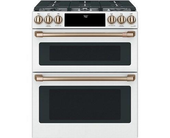 Café 30-Inch Slide-In Gas Range - CCGS750P4MW2