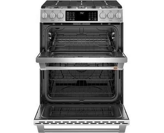 Café 30-Inch Slide-In Dual-Fuel Range - CC2S950P2MS1