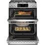 Café 30-Inch Slide-In Gas Double Oven Range With Convection Technology - CCGS750P2MS1
