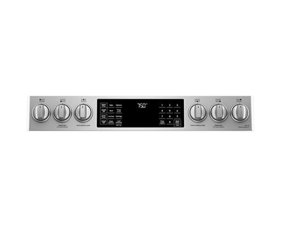 Café 30-Inch Slide-In Gas Double Oven Range With Convection Technology - CCGS750P2MS1