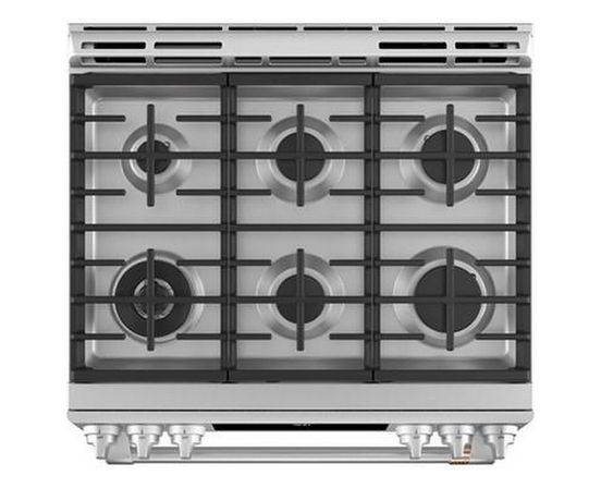 Café 30-Inch Slide-In Dual-Fuel Range With Convection Technology - CC2S900P2MS1