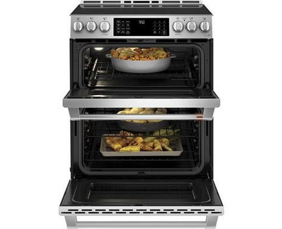 Café 30-Inch Slide-In Induction Range With Convection Technology - CCHS950P2MS1