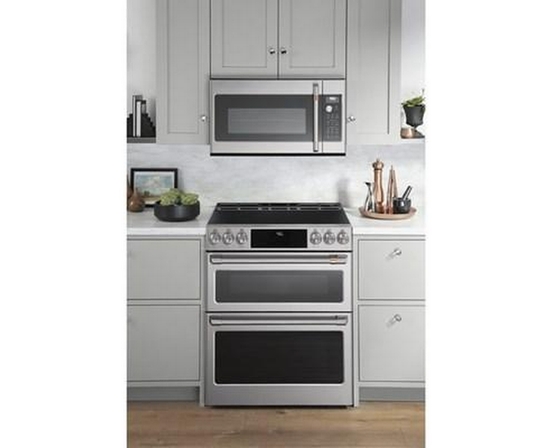 Café 30-Inch Slide-In Induction Range With Convection Technology - CCHS950P2MS1