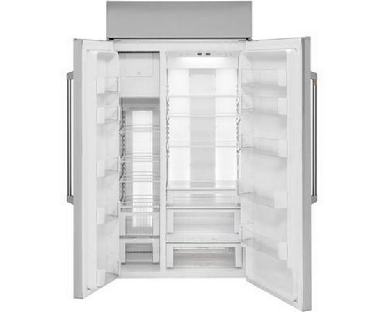 Café 42-Inch, 25.2 Cu. Ft. Built-In Side-By-Side Refrigerator - CSB42WP2NS1